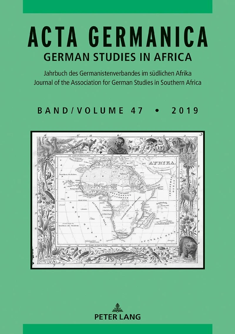 Acta Germanica: German Studies Africa
