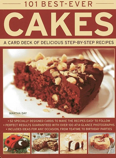 101 Best-Ever Cakes: A card deck of delicious step-by-step recipes