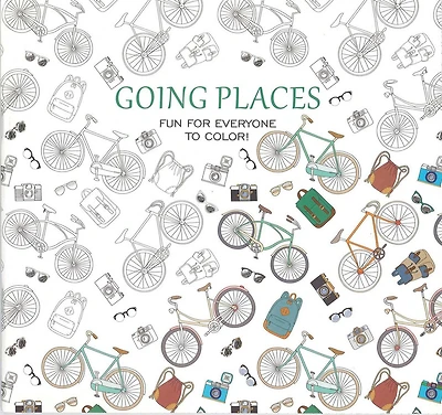 Going Places—18 Designs on Perforated Pages: Fun for Everyone to Color!
