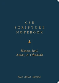 CSB Scripture Notebook, Lamentations: Read. Reflect. Respond.
