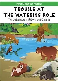 Parent/Teacher Manual for TROUBLE AT THE WATERING HOLE Children's Book