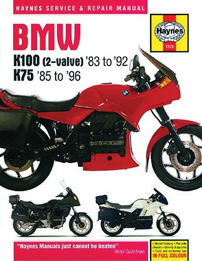 Bmw K100 (2-valve) '83 To '92 K75 '85 To '96