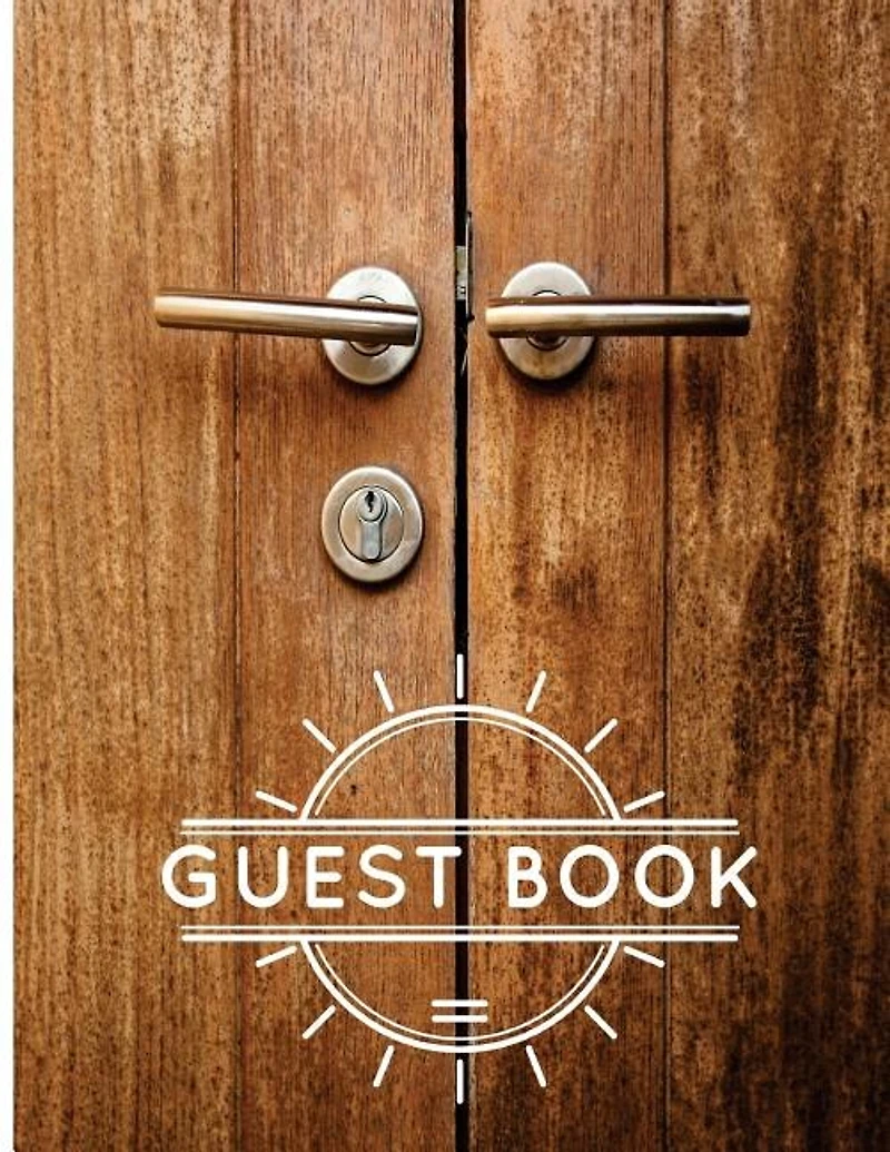 Guest Book: For Airbnb, Vacation Rentals, Carbin, Hotel, Lake House 8.5x11 151pages