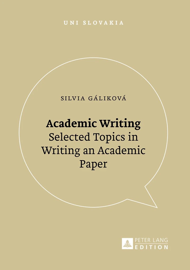 Academic Writing: Selected Topics Writing an Paper