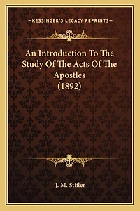 An Introduction To The Study Of The Acts Of The Apostles (1892)