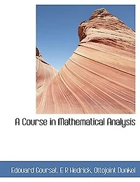 A Course Mathematical Analysis