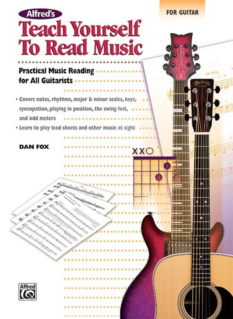 Alfred's Teach Yourself To Read Music For Guitar: Practical Music Reading For All Guitarists!