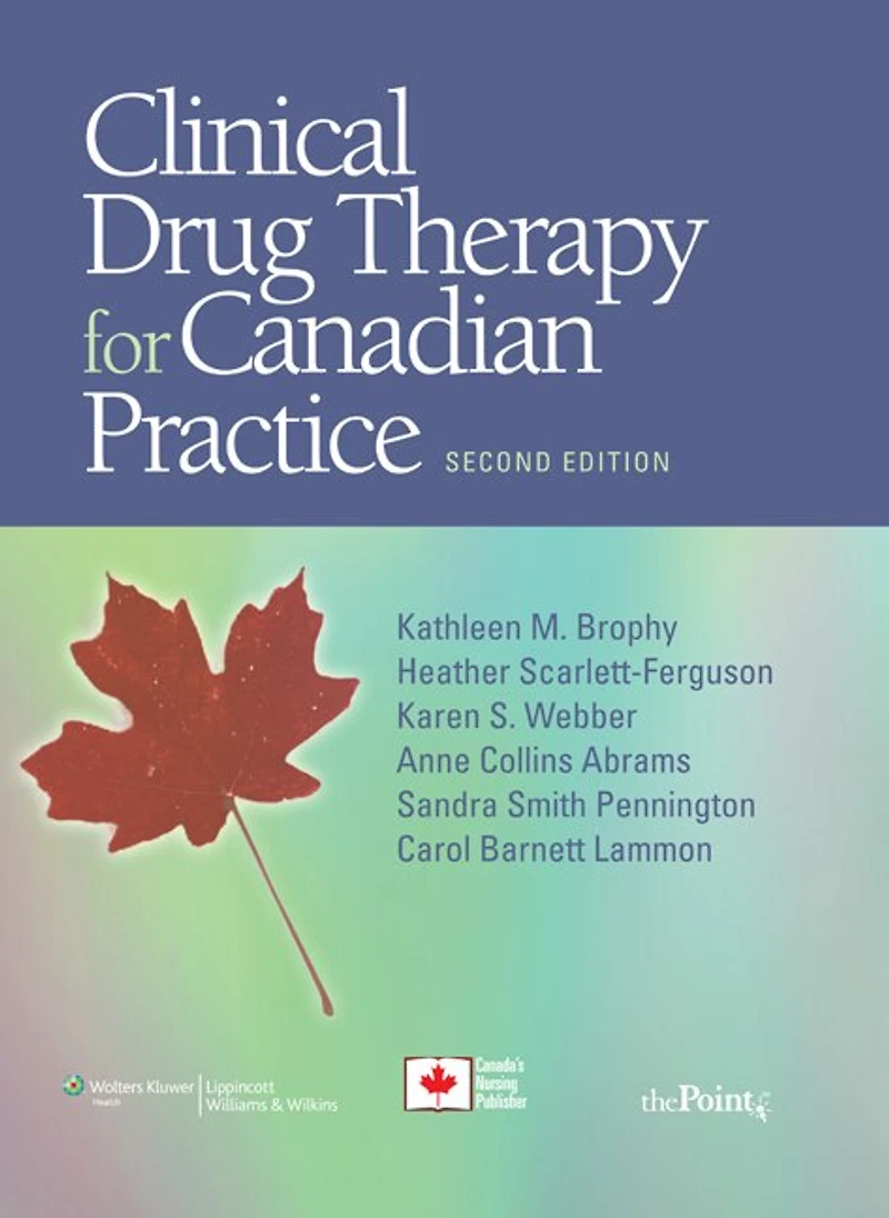 Clinical Drug Therapy for Canadian Practice