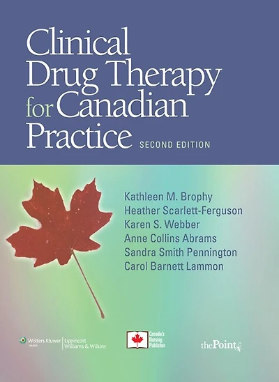 Clinical Drug Therapy for Canadian Practice