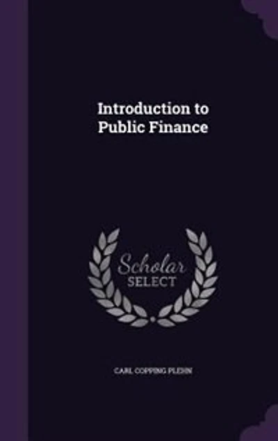 Introduction to Public Finance