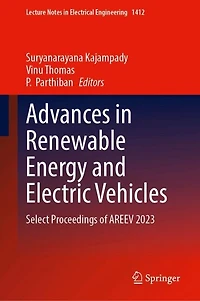 Advances Renewable Energy and Electric Vehicles: Select Proceedings of AREEV 2023