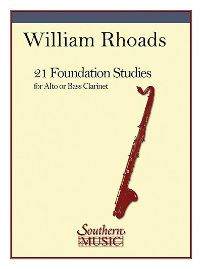 21 Foundation Studies: Alto Or Bass Clarinet