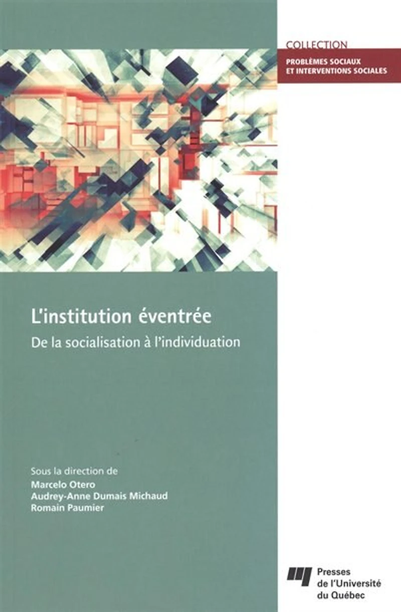 L'institution éventrée : de la socialisation à l'individuation: l'individuation