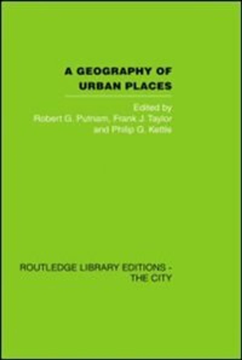 A Geography of Urban Places