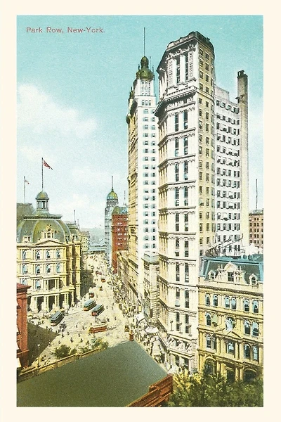 Vintage Journal Park Row, New York City