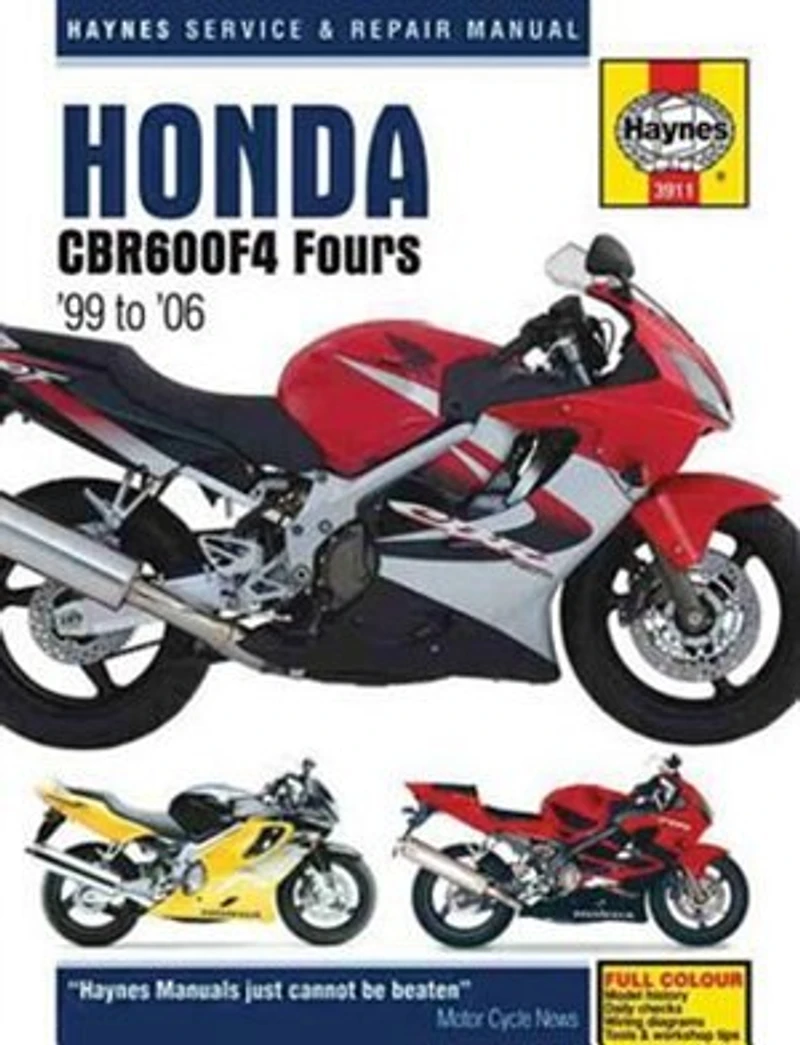 Honda Cbr600f4 Fours '99 To '06