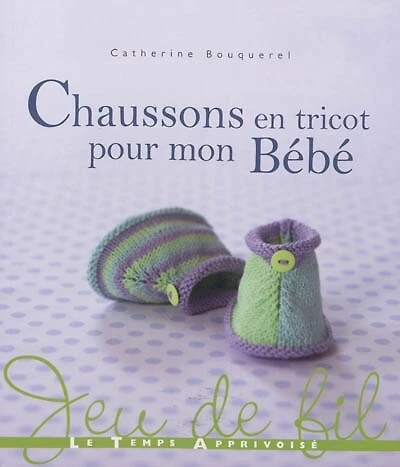 CHAUSSONS EN TRICOT POUR MON BEBE