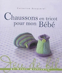 CHAUSSONS EN TRICOT POUR MON BEBE