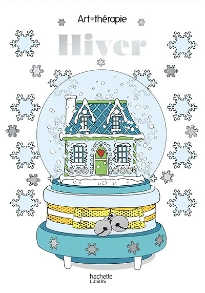 Hiver: 60 coloriages anti-stress