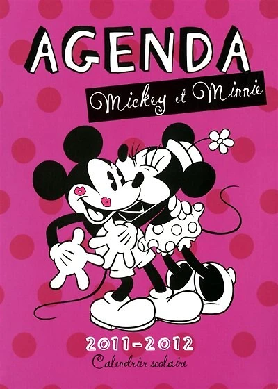 Agenda scol.mickey et minnie 2011-2012