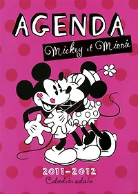 Agenda scol.mickey et minnie 2011-2012