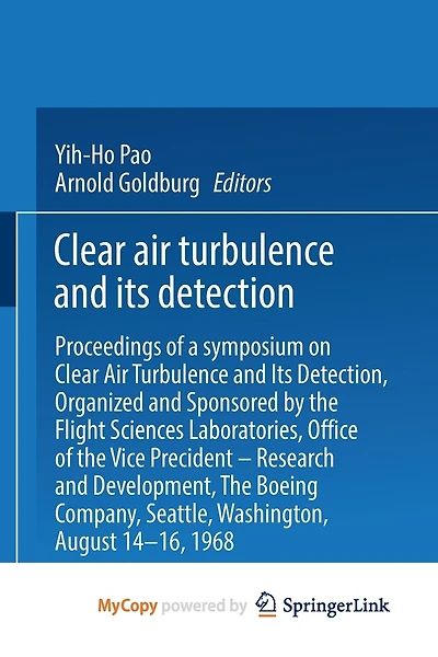 Clear Air Turbulence and Its Detection