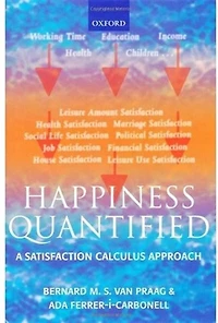 Happiness Quantified: A Satisfaction Calculus Approach