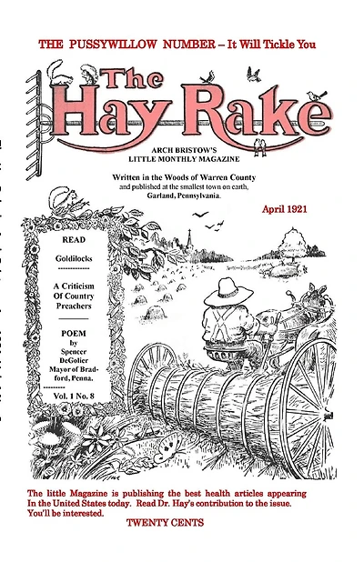 Hay Rake April 1921 Vol 1 No 8