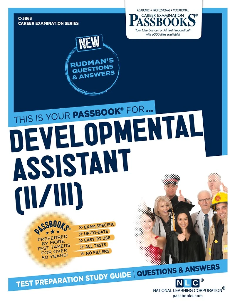 Developmental Assistant (II/III) (C-3863): Passbooks Study Guide
