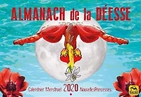 Almanach de la déesse: calendrier menstruel nouvelles princesses 2020