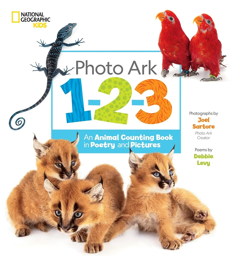 Photo Ark 1-2-3: An Animal Counting Book Poetry and Pictures