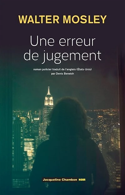 Une erreur de jugement: roman policier