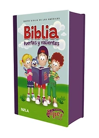Biblia Biper y sus amigos, Fuertes valientes (NBLA), Tapa dura, Palabras de Jesús en rojo, Comfort Print
