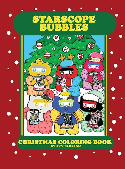 Starscope Bubbles-christmas Coloring Book
