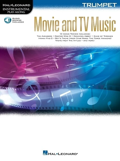Movie And Tv Music For Trumpet: Instrumental Play-along  Series