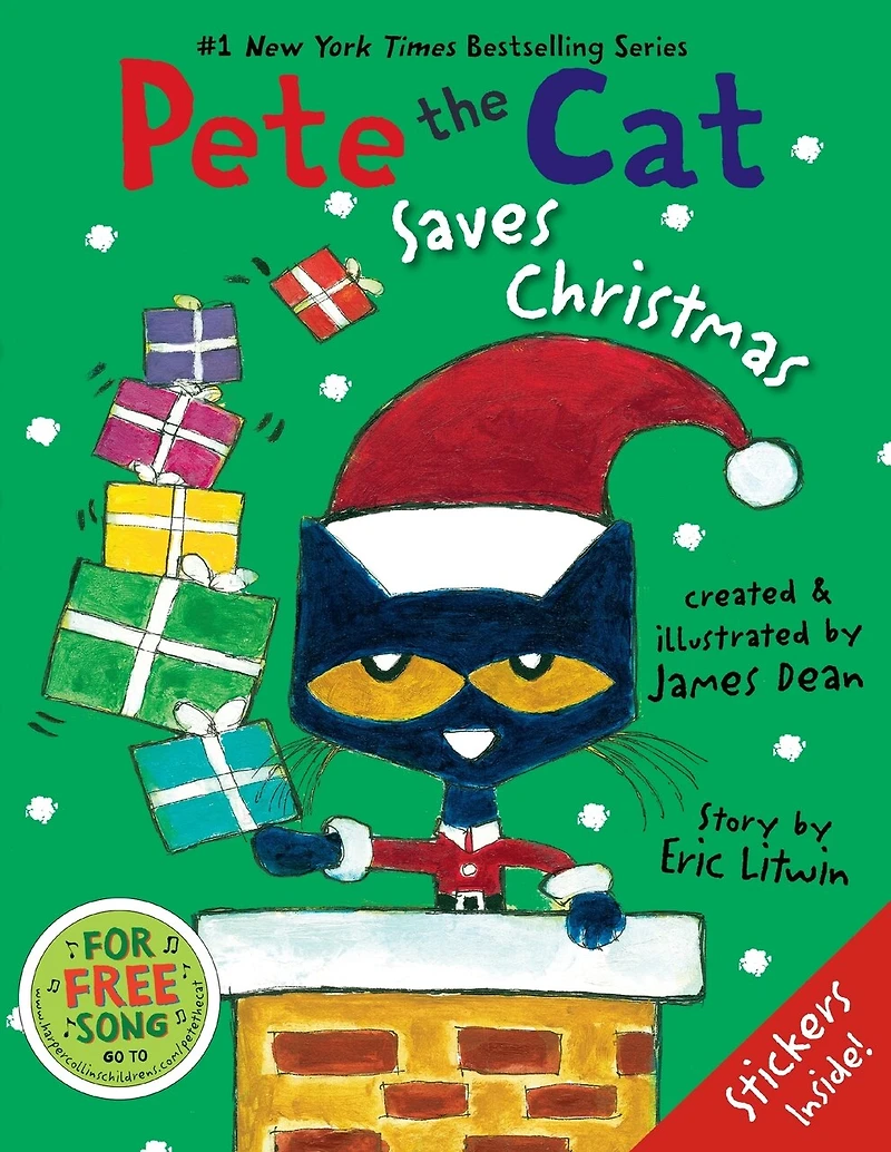 Pete the Cat Saves Christmas: A Christmas Holiday Book for Kids
