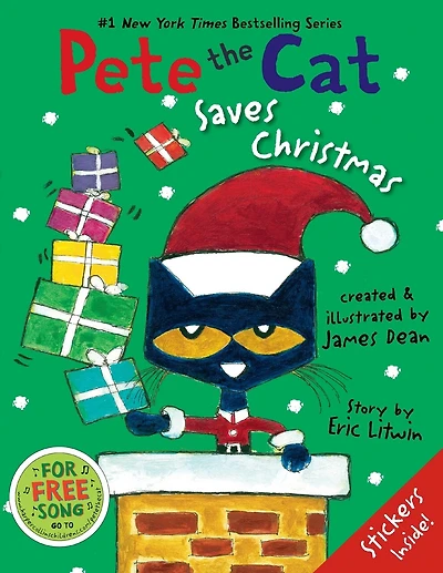 Pete the Cat Saves Christmas: A Christmas Holiday Book for Kids