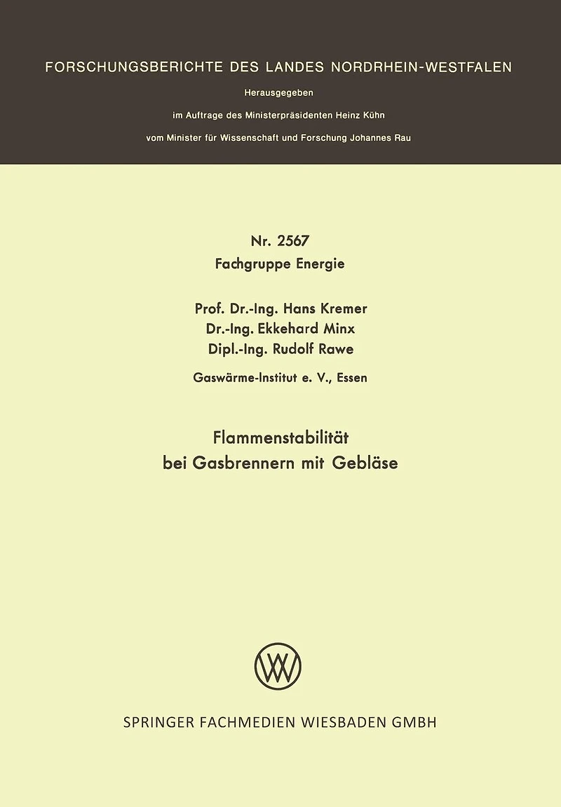 Flammenstabilität bei Gasbrennern mit Gebläse