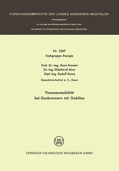 Flammenstabilität bei Gasbrennern mit Gebläse