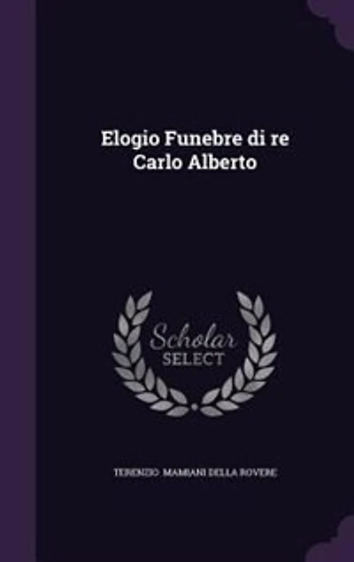 Elogio Funebre di re Carlo Alberto