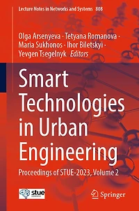 Smart Technologies Urban Engineering: Proceedings of STUE-2023, Volume 2