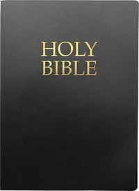 KJVER Holy Bible, Large Print, Black Ultrasoft: (King James Version Easy Read, Red Letter)