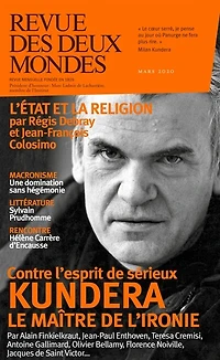 Revue des Deux Mondes: Milan Kundera le maître de l'ironie