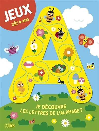 Je découvre les lettres de l'alphabet: jeux