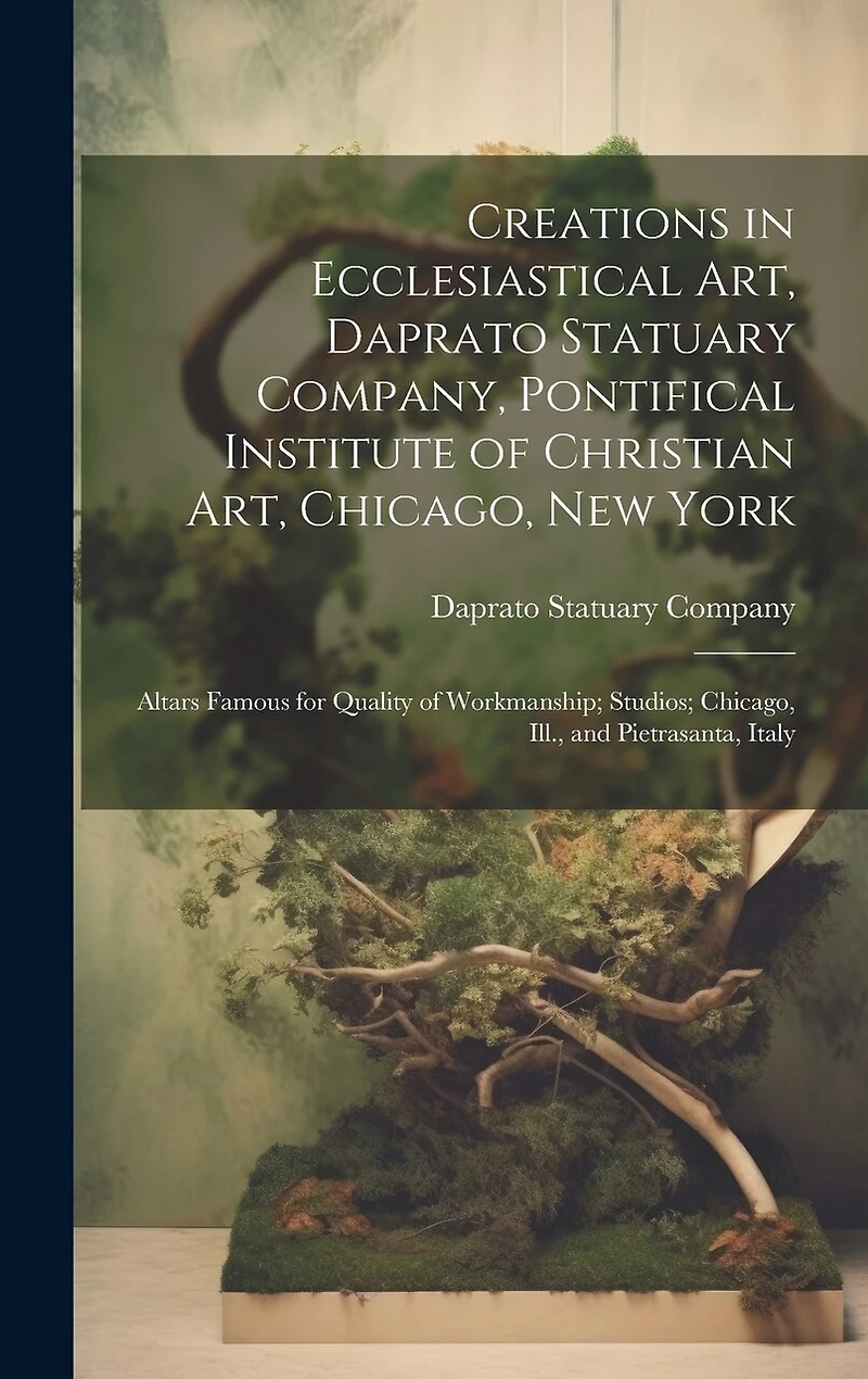 Creations in Ecclesiastical Art, Daprato Statuary Company, Pontifical Institute of Christian Art, Chicago, New York: Altars Famous for Quality of Workmanship; Studios; Chicago, Ill., and Pietrasanta, Italy