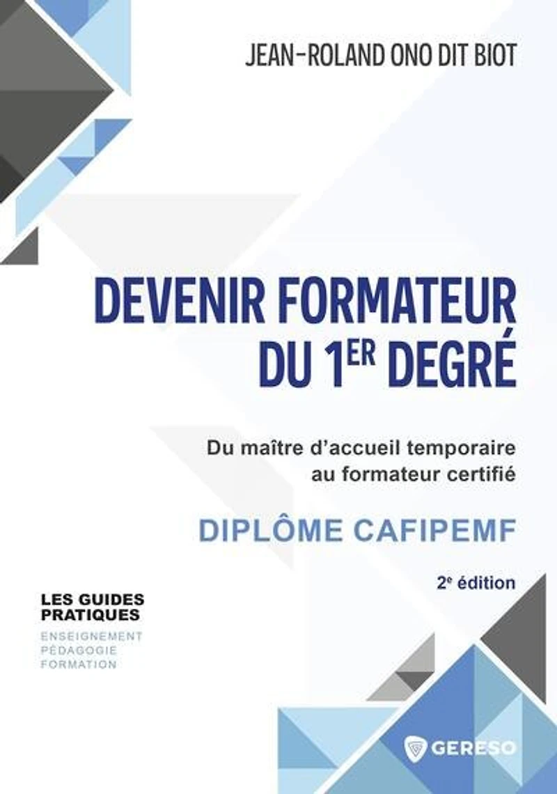 Devenir formateur du 1er degré: maître d'accueil temporaire au certifié