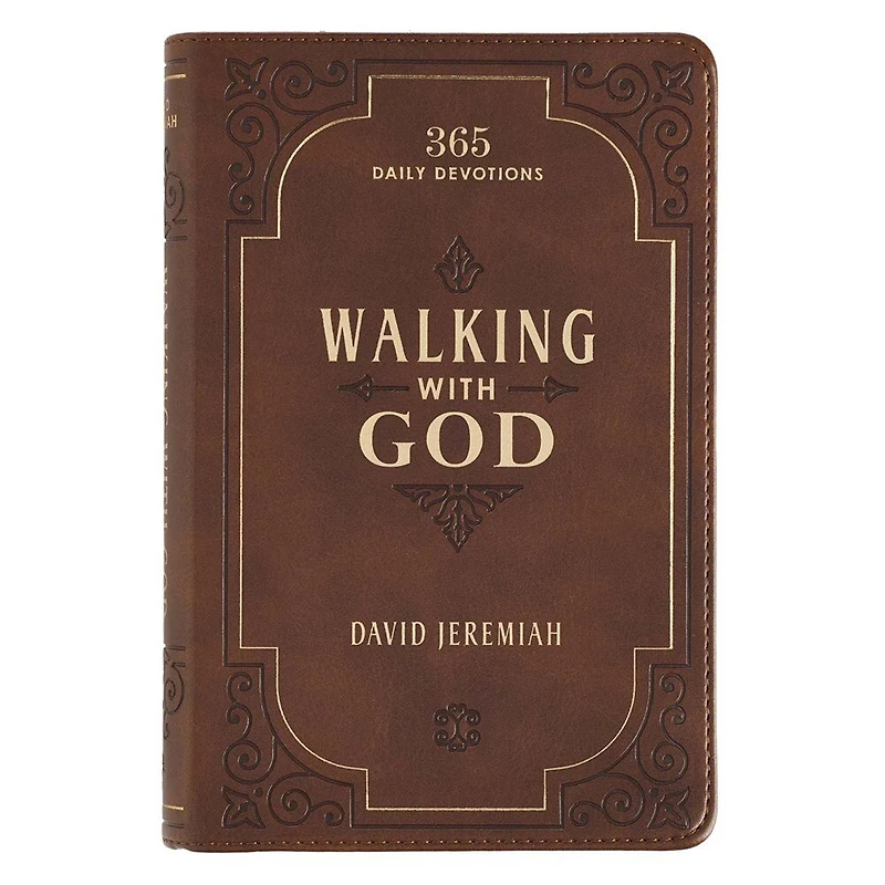 Devotional Walking with God Faux Leather