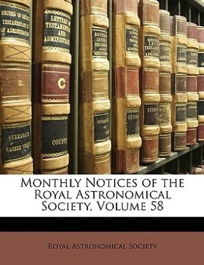 Monthly Notices of the Royal Astronomical