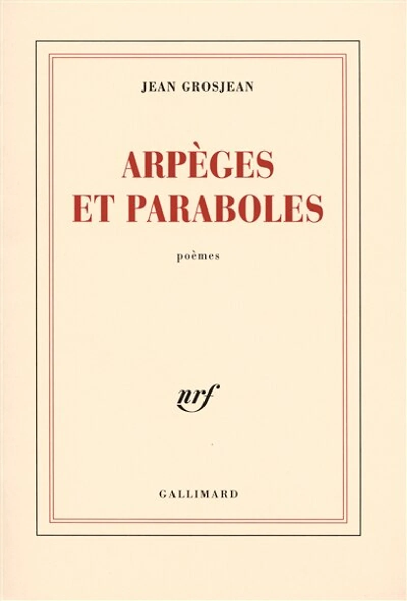 Arpèges et paraboles : poèmes: poèmes