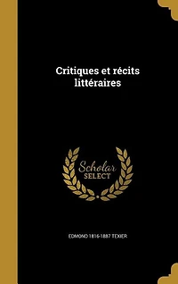Critiques et récits littéraires
